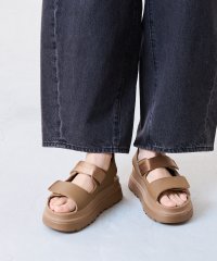 welleg sellect/ウェレッグ セレクト welleg sellect ベルクロ 厚底サンダル/507988198