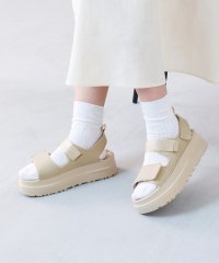 welleg sellect/ウェレッグ セレクト welleg sellect ベルクロ 厚底サンダル/507988198