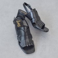 LUCA GROSSI/ルカ グロッシ Luca Grossi チャンキーヒールキルトサンダル/507988226