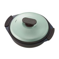 Toffy/トフィー Toffy 正規品 電子レンジ用 グリル鍋 深型 鍋 電子レンジ専用 ふっ素加工 フタ付き 1.5L 蒸し器 煮込み 焼く 炒める 蒸す 茹でる 炊く/507988420