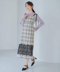 MISCH MASCH/ミッシュマッシュ MISCH MASCH 2025春夏新作 裾レースキャミワンピース/MM517417/507988533
