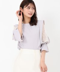 MISCH MASCH/ミッシュマッシュ MISCH MASCH 2025春夏新作 レーススリーブブラウス/MM518110/507988546