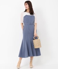 MISCH MASCH/ミッシュマッシュ MISCH MASCH 2025春夏新作 ドッキングシャンブレーワンピース/MM527403/507988572