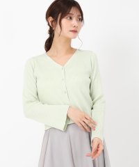 MISCH MASCH/【WEB限定】ミッシュマッシュ MISCH MASCH 2025春夏新作 フレアスリーブVネックカーディガン/MM558401/507988593