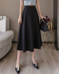 Lily of Valley/リリーオブバリー Lily of Valley ミディアム丈 フレア スカート ボトムス オフィス きれいめ カジュアル 上品 清楚 膝下/507988732