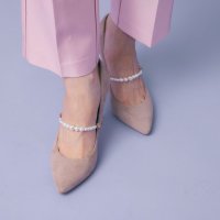 SEVEN TWELVE THIRTY/セヴン トゥエルヴ サーティ SEVEN TWELVE THIRTY スティレットヒールパールストラップパンプス/507989418