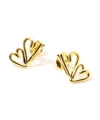 TOMORROWLAND GOODS/BAR Jewellery TWO HEARTS ゴールドピアス/507989457