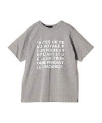 SHIPS WOMEN/SHIPS Primary Navy Label:ロゴ TEE/507989611