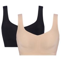 sloggie/スロギー sloggi スロギー ゼロ フィール ベーシック 2 ハーフトップ 2枚セット(S，M，L，LLサイズ) Sloggi ZERO Feel Top /507990015