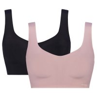 sloggie/スロギー sloggi スロギー ゼロ フィール ベーシック 2 ハーフトップ 2枚セット(S，M，L，LLサイズ) Sloggi ZERO Feel Top /507990015