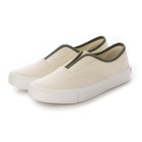 HUSKY SELECT/ハスキー HUSKY KITSON+ キットソン バイカラー センタースリット スリッポン ローテク キャンバス スニーカー/507990031