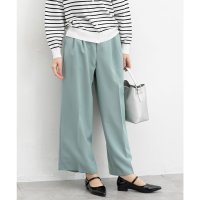 Honeys/ハニーズ Honeys ワイドストレートパンツ ボトムス パンツ ストレートパンツ ワイドパンツ 大きいサイズ 再生ポリエステル ストレッチツイル 無地 レディ/507990259