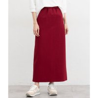 Honeys/ハニーズ Honeys セルフカットスカート ボトムス スカート ロングスカート ロング丈 セルフカット 大きいサイズ Iラインシルエット ストレッチリブ レデ/507990289