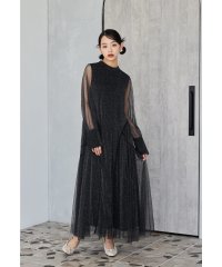 niana/ニアナ niana ラメチュールAラインドレス マタニティ 妊婦 結婚式 二次会 同窓会 成人式 パーティードレス オケージョンドレス お呼ばれワンピース/507990375