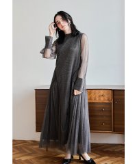 niana/ニアナ niana ラメチュールAラインドレス マタニティ 妊婦 結婚式 二次会 同窓会 成人式 パーティードレス オケージョンドレス お呼ばれワンピース/507990375