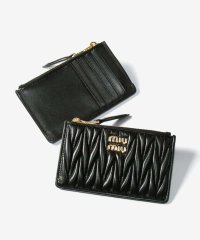 MIUMIU/ミュウミュウ Miu Miu ミュウミュウ MIU MIU MATELASSE マテラッセ POUCH WALLET ポーチウォレット 5MB06M 2FPP /507990439