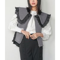 mili an deni/ミリアンデニ mili an deni ボンディングショットベスト/507990501