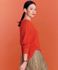 JIYU-KU（SMALL SIZE）/【カタログ掲載・WEB限定カラーあり・洗える】リネンミドルゲージボートネック ニット/505953405