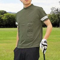 TopIsm/トップイズム TopIsm ゴルフウェア モックネックシャツ メンズ GIORNO SEVEN ジョルノセブン ハイネック ゴルフ 接触冷感 ストレッチ 半袖 /506019099