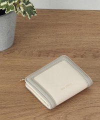 MONO COMME CA/額縁切り替え コンパクト 二つ折り財布/507929145