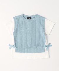 COMME CA ISM KIDS/レイヤード半袖Tシャツ/507929162