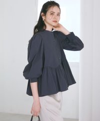 NIJYUSANKU（LARGE SIZE）/【SLOW/一部店舗限定】タンブラーコットンブロード ブラウス/507990861