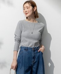 NIJYUSANKU（SMALL SIZE）/【SLOW/一部店舗限定】ラメリブジャージー ロングTシャツ/507990885