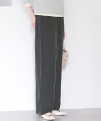 NIJYUSANKU（SMALL SIZE）/【SLOW/一部店舗限定】キュプラフィブリルクロス サイドライン ワイドパンツ/507990919