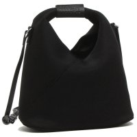 MM6 Maison Margiela/エムエムシックス メゾン マルジェラ MM6 Maison Margiela メゾンマルジェラ ショルダーバッグ ジャパニーズバッグ ブラック レディース MM/507991038
