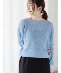 Te chichi TERRASSE/ブークレボートネックニット《2025spring catalog item》/507991468