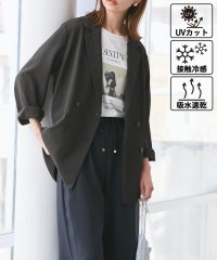 ROPE' PICNIC/【接触冷感・UVカット・速乾】【リネンライク・シリーズ】シアーテーラードジャケット/セットアップ対応/507991917