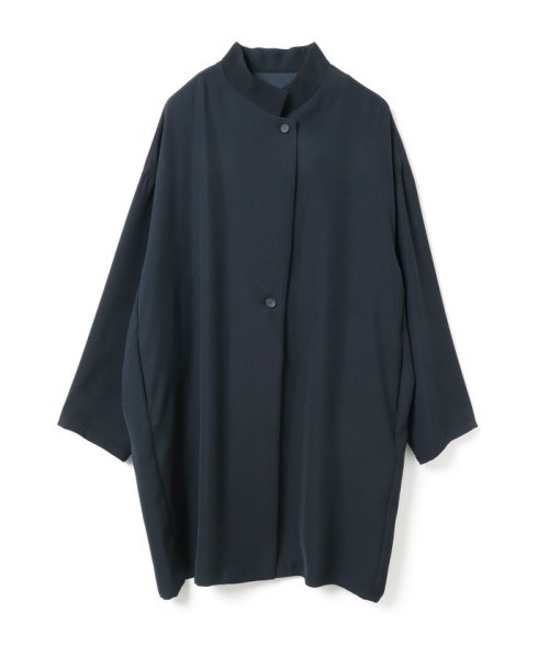 mizuiro ind スタンドカラーワイドジャケット(507992500) | ミズイロ 