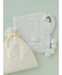 GELATO PIQUE KIDS ＆ BABY/【ラッピング済み】【BABY】パウダーアニマルブランケット＆スタイSET/507992596