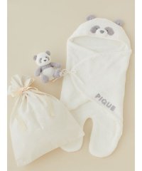 GELATO PIQUE KIDS ＆ BABY/【ラッピング済み】【BABY】パウダーアニマルおくるみ＆ぬいぐるみSET/507992600