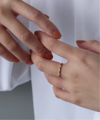 Lilas/オニキスステーションリング K10/507992668