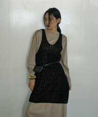 marjour/マージュール marjour OPENWORK KNIT TUNIC/507992920