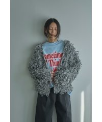marjour/マージュール marjour MIX LOOP KNIT CARDIGAN/507992921