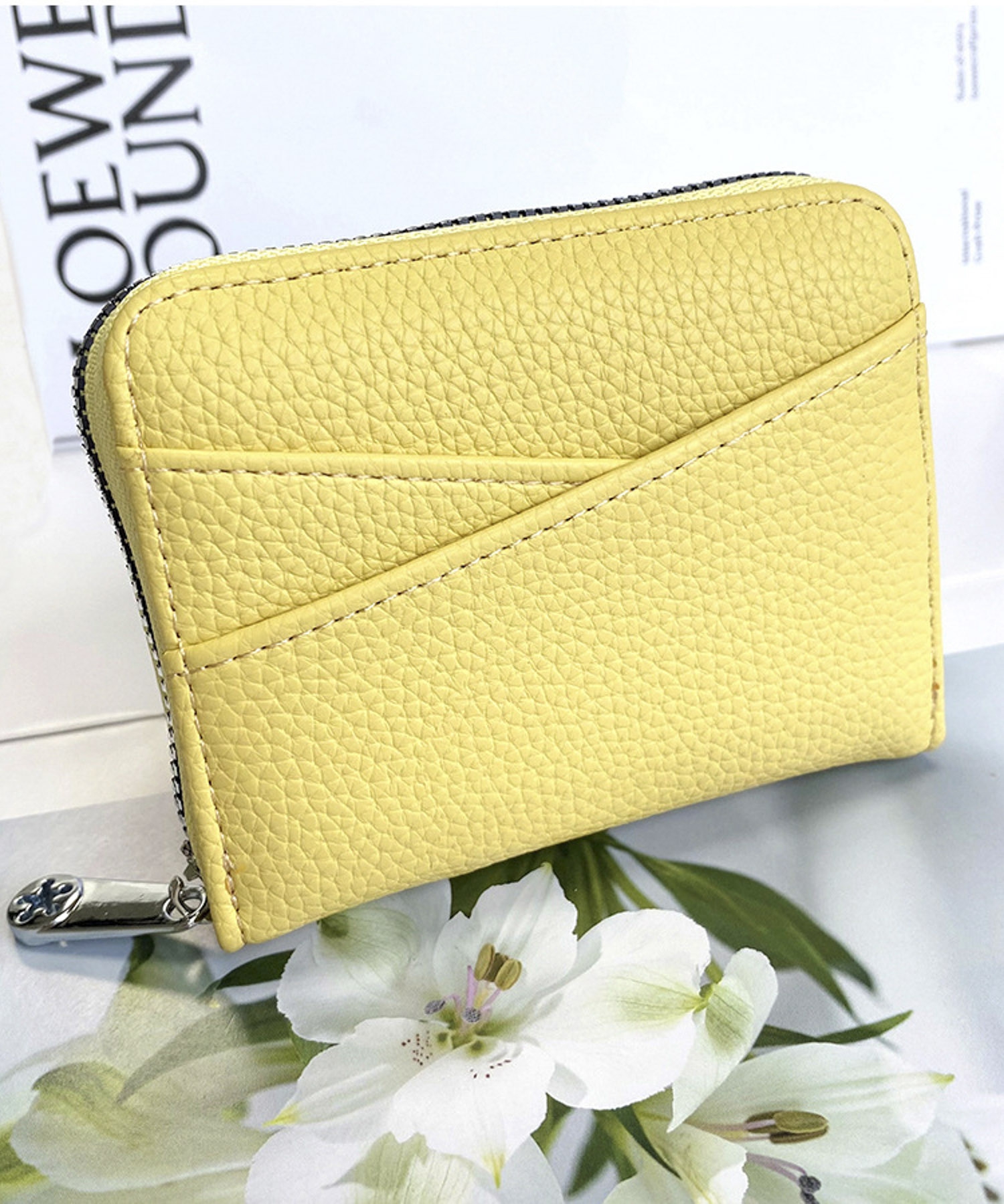 Ch!iii bag カードケース　黄色 Card Case – ch!iii