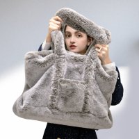 Creeretoile/クレールトワール Creeretoile ビッグファー トートバッグ/507993228