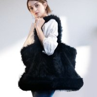 Creeretoile/クレールトワール Creeretoile ビッグファー トートバッグ/507993228