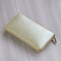 HALEINE/アレンヌ HALEINE ダイヤモンドパイソンレザー長財布/501989541