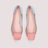 PRETTY BALLERINAS/プリティ・バレリーナ Pretty Ballerinas ELLA suede－mesh / エラ スエード メッシュ ポインテッドシューズ/507866284