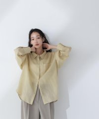 NATURAL BEAUTY BASIC/ラミーブレンドオーバーシャツ/507983968