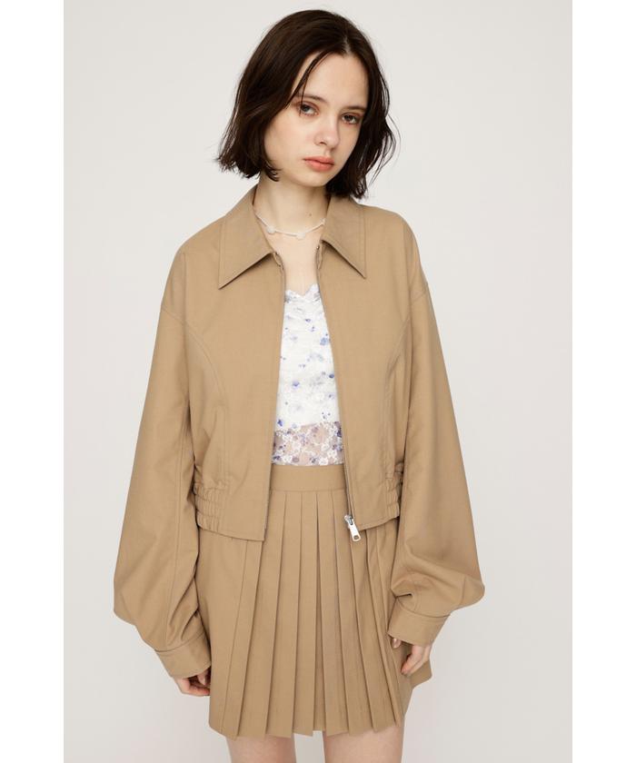 【未使用品】 CROP ZIP FRONT ブルゾン(507991246) fashion d - スライ(SLY) | しつけ用品