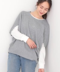 SHOO・LA・RUE/【2点セット/体型カバー】ロングシーズン楽しめる モモンガトップス＆ロンT/507993248