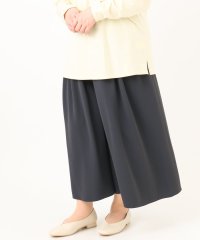 eur3/【大きいサイズ】ギャザーフレアパンツ/507993889