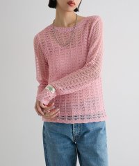 Green Parks/グリーン パークス Green Parks SET2点 クロシェ風ニットプルオーバー/507993992