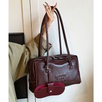 florge/フロージュ florge 【アイウェアケース付き】レザータッチエンボスロゴボストンバッグ/ショルダーバッグ/507994232