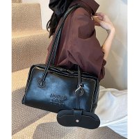 florge/フロージュ florge 【アイウェアケース付き】レザータッチエンボスロゴボストンバッグ/ショルダーバッグ/507994232