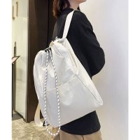 florge/フロージュ florge 【撥水加工・A4収納可】2WAY ドローコードナイロンリュック/トートバッグ/507994234
